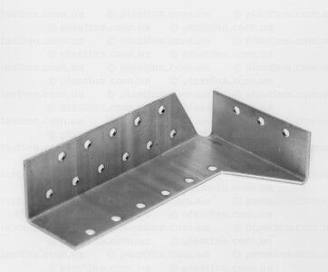 Кріплення балки роздільне закритого типу, ліве 32x120x75x2,0мм, CWBW-3L