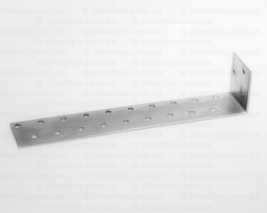 Кутик перфорований асиметричний 40x200x40x2,0мм, KK-1