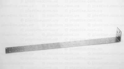 Кутик перфорований асиметричний 40x400x40x2,0мм, KK-3