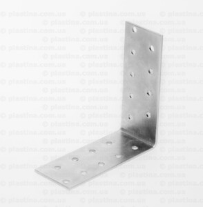 Кутик перфорований асиметричний 95x95x40x2,0мм, KK-4