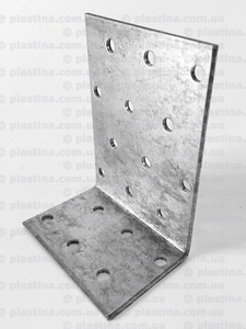 Кутик перфорований асиметричний 80x40x60x2,0мм, KK-846