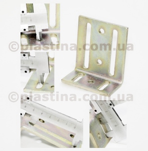 Кутик для дерева регульований 40x75x65x4,0мм, KN-4