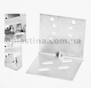 Кутик для дерева регульований 90x90x95x2,0мм, KN-5