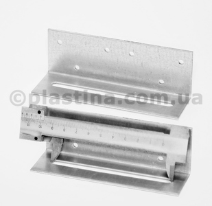 Кутик для дерева регульований 40x40x120x2,0мм, KN-6