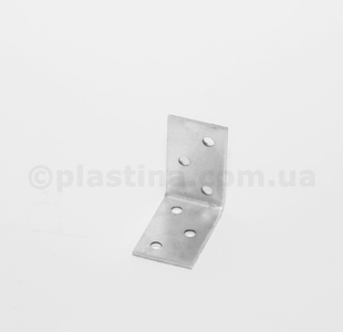 Кутик монтажний симетричний 40x40x25x2,0мм, KP-0