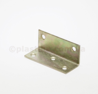 Кутик меблевий жовтий цинк 70x30x30x2,0мм, KS5