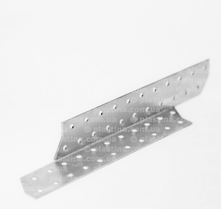 Кутик для крокви зміщений, правий 35x290x1,8мм, LK-08P18. Ціна за пачку 25шт.