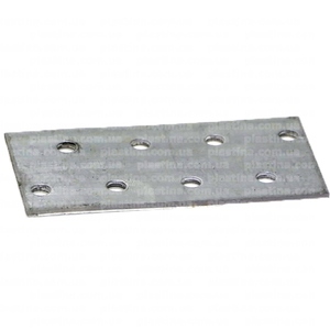 Пластина перфорована монтажна 40x80x1,8мм, LP-118. Ціна за пачку 50шт.