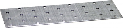 Пластина перфорована монтажна 60x180x1,8мм, LP-1018. Ціна за пачку 20шт.