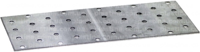 Пластина перфорована монтажна 80x200x1,8мм, LP-1718. Ціна за пачку 20шт.