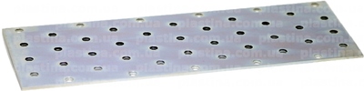 Пластина перфорована монтажна 80x220x2,0мм, LP-18