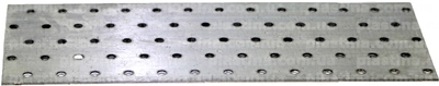 Пластина перфорована для кріплення дерев'яних конструкцій 100x280x2,0мм, LP-40