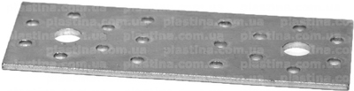Пластина монтажна з отворами під анкер 55x140x2,0мм, LPS-220