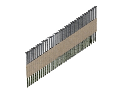 Цвяхи гладкі 2,8 x 75 на стрічці S34 без покриття ESSVE (Швеція), (пачка 1300шт)