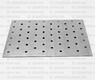 Пластина перфорована для кріплення дерев'яних конструкцій 120x200x2,0мм, PP-1220