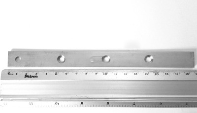 Пластина для терасної дошки (змійка) 16x185x2,0мм, PTD185