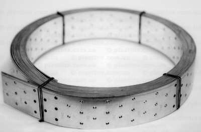 Стрічка перфорована оцинкована монтажна пряма 80x2,0мм x10м, BP-8010A