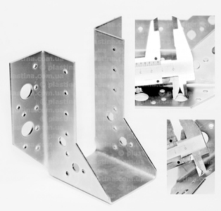 Підвіс балки зовнішній 50x125x75x2,0мм, WB-10