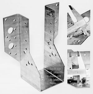 Підвіс балки зовнішній 63x158x75x2,0мм, WB-16