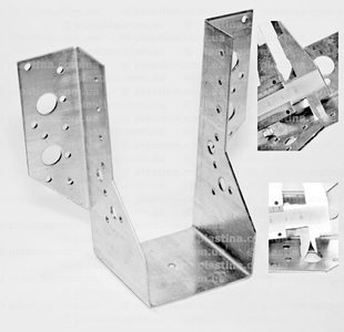 Підвіс балки зовнішній 75х212х75х2,0мм, WB-75212