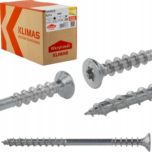 Шуруп дистанційний для дерева самосвердлюючий, головка ТХ 30, 6x145мм (пачка 100шт)