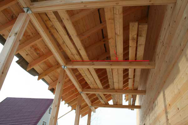 регулировка усадки Горизонталь на выпусках