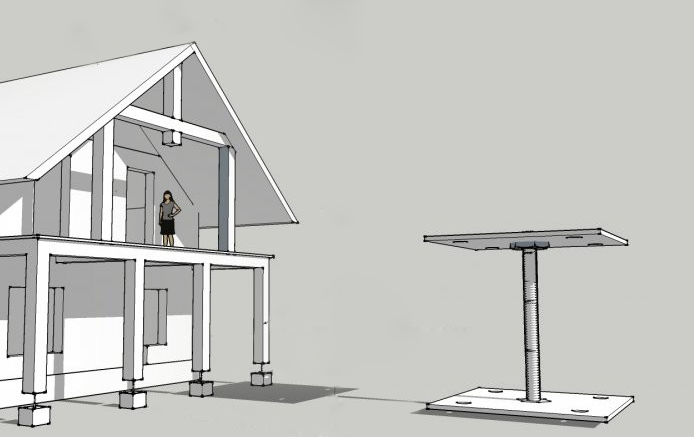 регулировка усадки дома Усадочные домкраты для деревянного дома